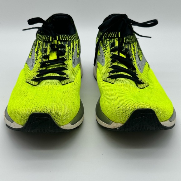 Brooks Ricochet Men\'s Athletic Shoes - Neon Yellow and Black main image 8